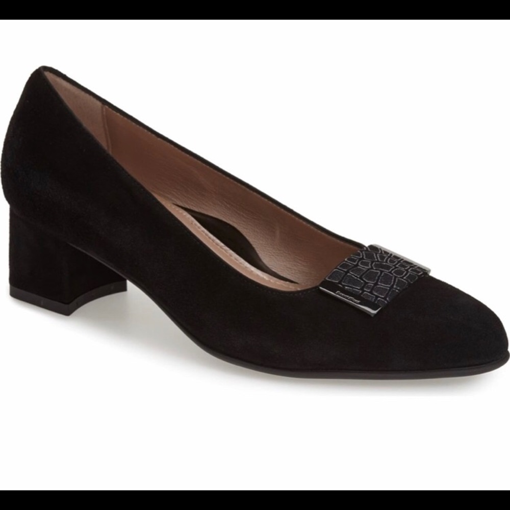 Beautifeel Paola Black Suede Pumps